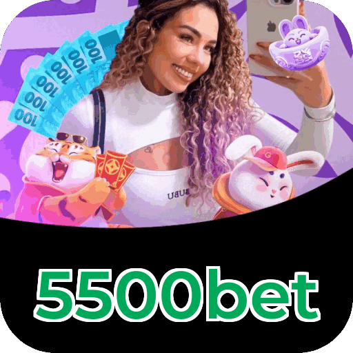 Catálogo slots 5500bet mostrando top jogos Gates Olympus Sweet Bonanza Fortune Tiger Big Bass volatilidade RTP